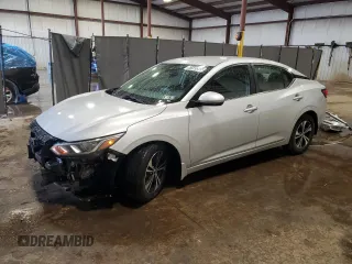 2020 Nissan Sentra SV with VIN 3N1AB8CV2LY233931, listed as a Copart auction lot 61545565 with 50,497 mi miles and Clean title. Bid and sale history available at DreamBid. Image 1.