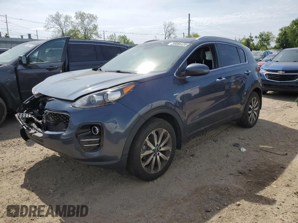 2017 Kia Sportage EX z VIN KNDPNCAC4H7245770, wystawiony jako Copart lot #58066435 z przebiegiem 115 743 mil mil oraz Czysty tytuł • Clean title. Historia ofert i sprzedaży dostępna na DreamBid. Obrazek 1.