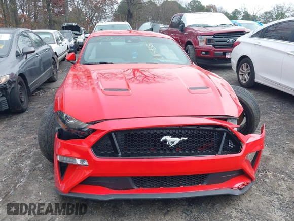2021 Ford Mustang GT with VIN 1FA6P8CF4M5119074, listed as a IAAI auction lot 41137351 with 28,718 mi miles. Bid and sale history available at carsss.com. Image 11.