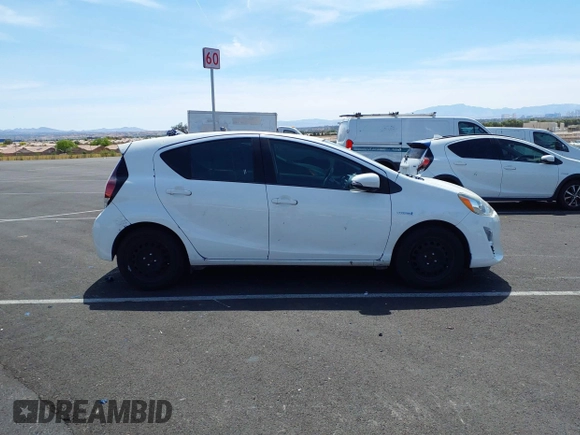 2016 Toyota Prius One with VIN JTDKDTB35G1125179, listed as a IAAI auction lot 42009816 with 71,451 mi miles and . Bid and sale history available at DreamBid. Image 13.