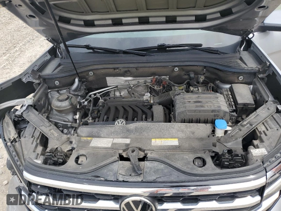 2021 Volkswagen Atlas SEL with VIN 1V2ER2CA8MC570634, listed as a Copart auction lot 57113175 with 47,766 mi miles and Salvage title. Bid and sale history available at DreamBid. Image 12.