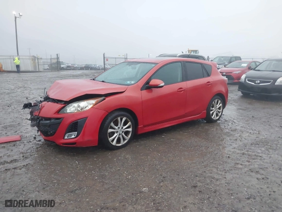 2010 Mazda Mazda3 s Sport with VIN JM1BL1H65A1145092, listed as a IAAI auction lot 41027222 with 115,793 mi miles. Bid and sale history available at carsss.com. Image 2.