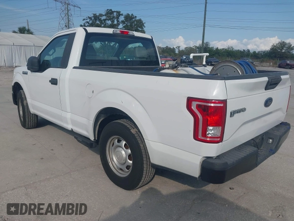 2017 Ford F-150 XL with VIN 1FTMF1C88HFC37836, listed as a IAAI auction lot 41464606 with 195,399 mi miles. Bid and sale history available at carsss.com. Image 3.