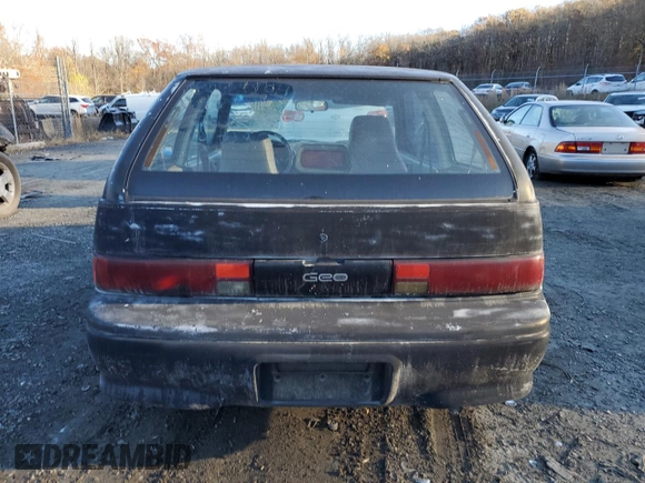 1993 Geo Metro z VIN 2C1MR2465P6722399, wystawiony jako Copart lot #78855304 z przebiegiem 224 126 mil mil oraz Szkoda całkowita • Salvage title. Historia ofert i sprzedaży dostępna na DreamBid. Obrazek 6.