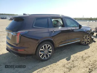 2021 Cadillac XT6 Sport with VIN 1GYKPGRS1MZ141432, listed as a Copart auction lot 75810734 with 56,925 mi miles and Salvage title. Bid and sale history available at DreamBid. Image 3.