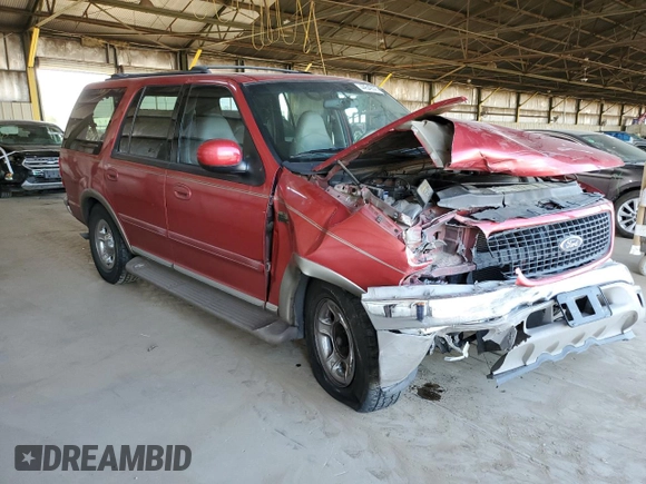 2002 Ford Expedition Eddie Bauer with VIN 1FMRU17W72LA37197, listed as a Copart auction lot 44549575 with 178,725 mi miles and Salvage title. Bid and sale history available at DreamBid. Image 4.