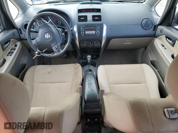 2008 Suzuki SX4 with VIN JS2YC412485105923, listed as a Copart auction lot 85539524 with 115,792 mi miles and Salvage Title. Bid and sale history available at carsss.com. Image 8.