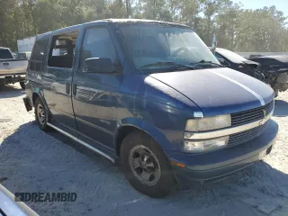 2000 Chevrolet Astro Cargo w/YF7 with VIN 1GBDM19W4YB142441, listed as a Copart auction lot 76494314 with Not Provided miles and Non Repairable. Bid and sale history available at carsss.com. Image 4.