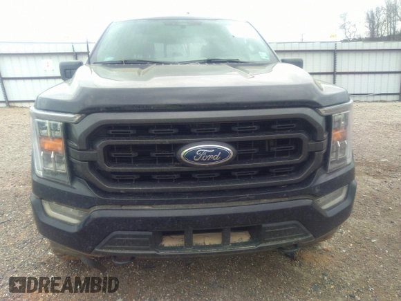 2022 Ford F-150 XL with VIN 1FTFW1E89NKE60072, listed as a IAAI auction lot 41778613 with 61,555 mi miles. Bid and sale history available at carsss.com. Image 13.