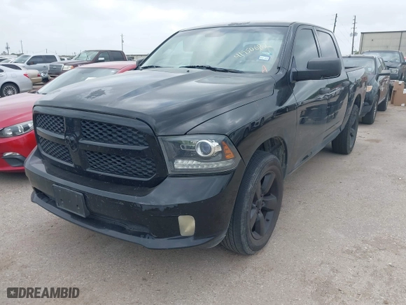 2014 Ram 1500 Tradesman with VIN 1C6RR6KTXES237296, listed as a IAAI auction lot 41950682 with 202,757 mi miles. Bid and sale history available at carsss.com. Image 2.