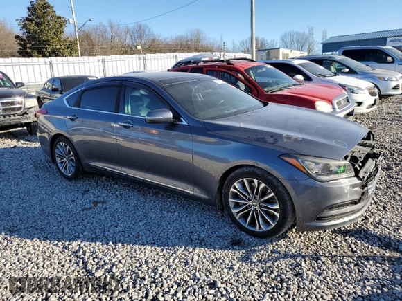 2015 Hyundai Genesis 3.8L with VIN KMHGN4JE2FU082585, listed as a Copart auction lot 41584764 with 125,151 mi miles and Clean Title. Bid and sale history available at carsss.com. Image 4.
