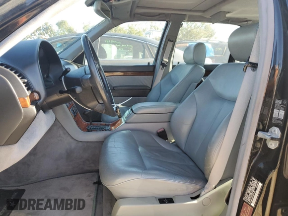 1994 Mercedes-Benz S with VIN WDBGA51EXRA151386, listed as a Copart auction lot 81561754 with 43,224 mi miles and Clean Title. Bid and sale history available at DreamBid. Image 7.