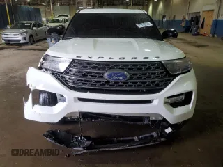 2023 Ford Explorer XLT with VIN 1FMSK8DH0PGB94480, listed as a Copart auction lot 51916755 with 53,112 mi miles and Salvage title. Bid and sale history available at DreamBid. Image 5.