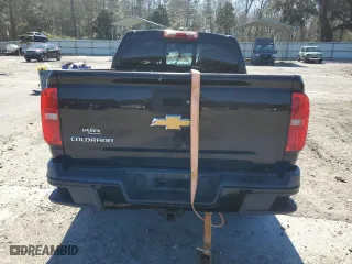2016 Chevrolet Colorado 2WD Z71 with VIN 1GCGSDE34G1111870, listed as a Copart auction lot 45766915 with 0 mi miles and Salvage Title. Bid and sale history available at carsss.com. Image 6.