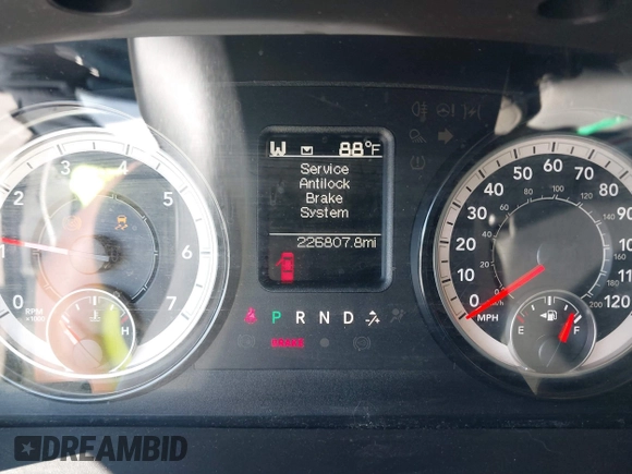 2018 Ram 1500 Express with VIN 1C6RR7FG6JS326988, listed as a IAAI auction lot 41834856 with 226,807 mi miles. Bid and sale history available at carsss.com. Image 7.