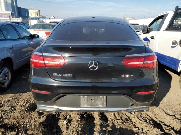 2018 Mercedes-Benz GLC with VIN WDC0J4KB2JF329097, listed as a Copart auction lot 67260002 with 37,086 mi miles. Bid and sale history available at carsss.com. Image 6.