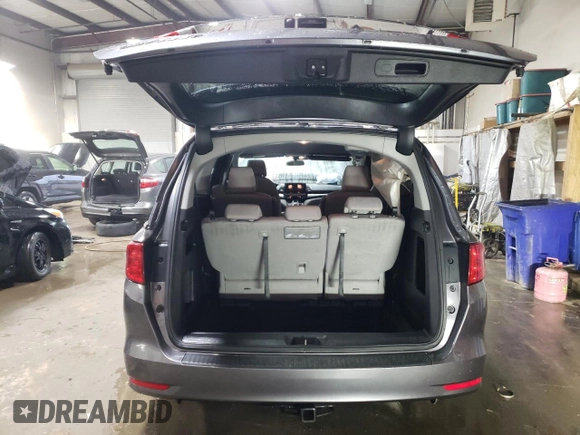 2019 Honda Odyssey EX with VIN 5FNRL6H50KB137381, listed as a Copart auction lot 46899985 with 78,407 mi miles and Salvage Title. Bid and sale history available at carsss.com. Image 6.