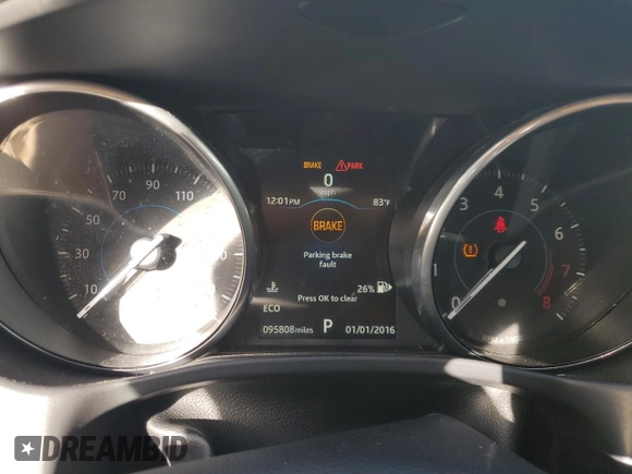 2018 Jaguar XE 25t Premium with VIN SAJAD4FX3JCP22438, listed as a Copart auction lot 73359084 with 95,808 mi miles and Clean Title. Bid and sale history available at carsss.com. Image 9.
