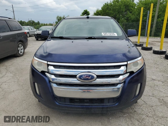 2011 Ford Edge Limited с VIN 2FMDK3KCXBBA38689, выставлен на аукционе Copart как лот 58513235 с пробегом 184 445 миль миль и Списание • Salvage title. История ставок и продаж доступна на DreamBid. Изображение 5.