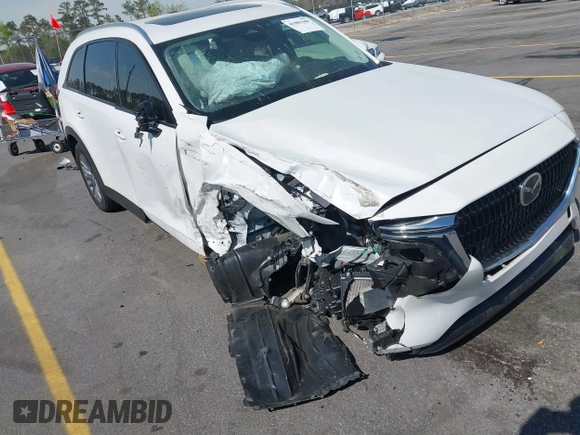 2024 Mazda CX-90 Preferred Plus with VIN JM3KKCHD0R1111349, listed as a IAAI auction lot 41881680 with 24,120 mi miles and . Bid and sale history available at DreamBid. Image 6.