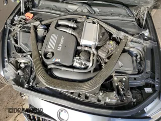 2016 BMW M4 with VIN WBS3U9C53GP968780, listed as a Copart auction lot 46105555 with 87,551 mi miles and Salvage Title. Bid and sale history available at carsss.com. Image 13.