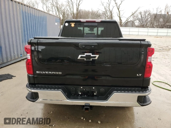 2023 Chevrolet Silverado 1500 LT with VIN 3GCPDDEK4PG180710, listed as a Copart auction lot 48954005 with 16,067 mi miles and Salvage Title. Bid and sale history available at carsss.com. Image 6.