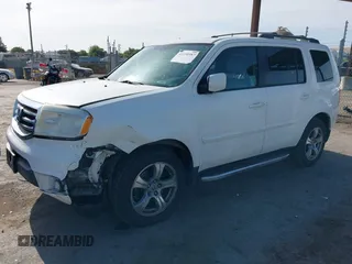 2013 Honda Pilot EX-L z VIN 5FNYF3H51DB042641, wystawiony jako IAAI lot #42238987 z przebiegiem 169 942 mil mil oraz . Historia ofert i sprzedaży dostępna na DreamBid. Obrazek 2.