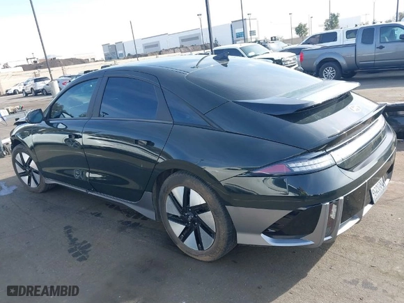 2023 Hyundai IONIQ 6 SE with VIN KMHM24AAXPA028284, listed as a IAAI auction lot 41468996 with 1 mi miles. Bid and sale history available at carsss.com. Image 15.