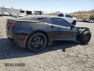 2019 Chevrolet Corvette 1LT with VIN 1G1YB2D73K5121961, listed as a Copart auction lot 67285134 with 48,447 mi miles and Salvage Title. Bid and sale history available at carsss.com. Image 3.