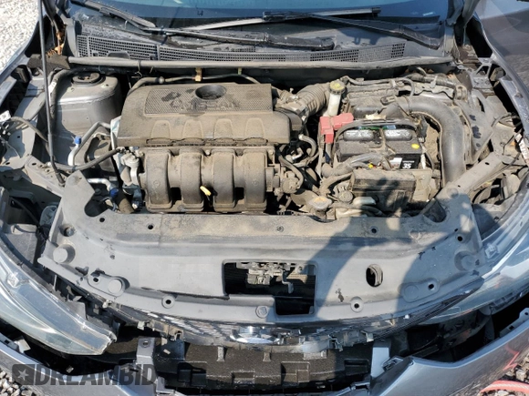2017 Nissan Sentra S with VIN 3N1AB7AP0HY350932, listed as a Copart auction lot 58932145 with 145,154 mi miles and Salvage title. Bid and sale history available at DreamBid. Image 11.