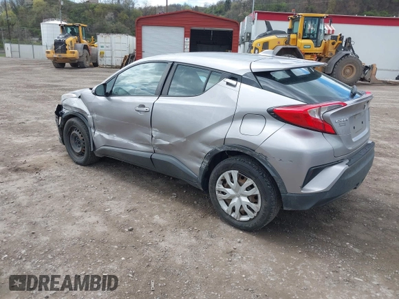 2019 Toyota C-HR XLE with VIN NMTKHMBX7KR079751, listed as a IAAI auction lot 42013399 with 74,665 mi miles. Bid and sale history available at carsss.com. Image 3.