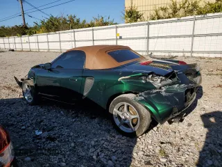 2002 Toyota MR2 z VIN JTDFR320020051466, wystawiony jako Copart lot #73120544 z przebiegiem 120 032 mil mil oraz Szkoda całkowita • Salvage title. Historia ofert i sprzedaży dostępna na DreamBid. Obrazek 2.