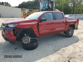 2023 Chevrolet Colorado 4WD LT с VIN 1GCPTCEK2P1152836, выставлен на аукционе Copart как лот 59124485 с пробегом 15 080 миль миль и Списание • Salvage title. История ставок и продаж доступна на DreamBid. Изображение 1.