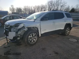 2021 GMC Acadia SLT z VIN 1GKKNML41MZ226117, wystawiony jako Copart lot #52290045 z przebiegiem 81 081 mil mil oraz Szkoda całkowita • Salvage title. Historia ofert i sprzedaży dostępna na DreamBid. Obrazek 1.