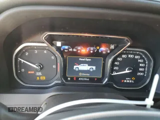 2022 GMC Sierra 1500 Denali with VIN 3GTU9FEDXNG209951, listed as a Copart auction lot 57488985 with 49,039 mi miles and Salvage title. Bid and sale history available at DreamBid. Image 9.