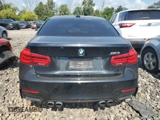 2017 BMW M3 with VIN WBS8M9C32H5G85663, listed as a Copart auction lot 66671733 with 99,140 mi miles. Bid and sale history available at carsss.com. Image 6.