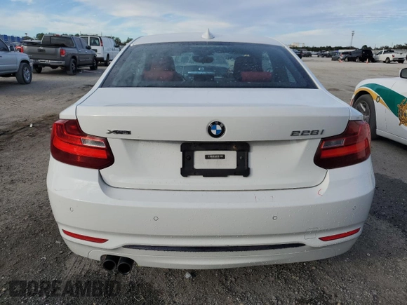 2016 BMW 2 Series 228i xDrive with VIN WBA1G9C54GVX97021, listed as a Copart auction lot 42524294 with 68,659 mi miles. Bid and sale history available at carsss.com. Image 6.