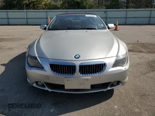 2007 BMW 6 Series 650i with VIN WBAEK13507CN84404, listed as a Copart auction lot 73525244 with 156,497 mi miles and Salvage Title. Bid and sale history available at carsss.com. Image 5.