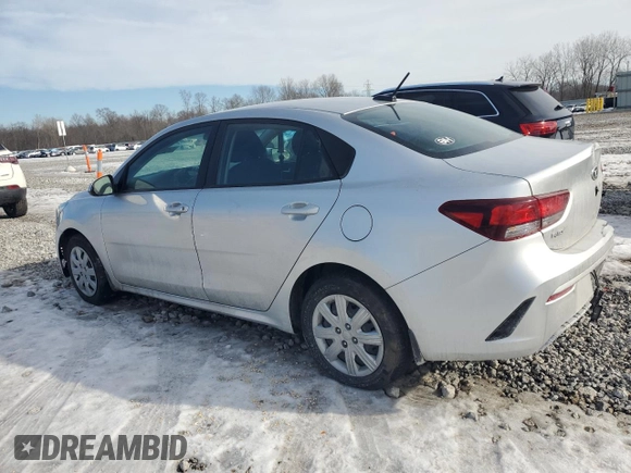2021 Kia Rio LX with VIN 3KPA24AD7ME403610, listed as a Copart auction lot 42878025 with 52,335 mi miles and Salvage Title. Bid and sale history available at carsss.com. Image 2.