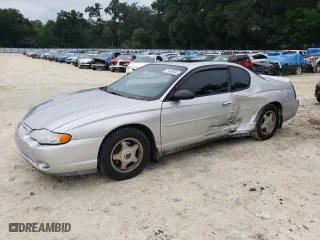 2002 Chevrolet Monte Carlo LS with VIN 2G1WW12E429365533, listed as a Copart auction lot 71433634 with 137,009 mi miles and Salvage Title. Bid and sale history available at carsss.com. Image 1.