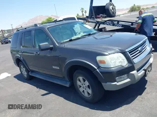 2007 Ford Explorer XLT with VIN 1FMEU63E27UA97544, listed as a IAAI auction lot 42721198 with 106,951 mi miles and . Bid and sale history available at DreamBid. Image 1.