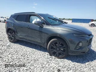 2020 Chevrolet Blazer RS with VIN 3GNKBKRS4LS642860, listed as a Copart auction lot 55341445 with 72,441 mi miles and Non repairable. Bid and sale history available at DreamBid. Image 4.