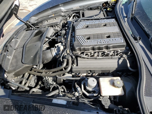 2017 Chevrolet Corvette Z06 3LZ with VIN 1G1YU2D63H5602397, listed as a Copart auction lot 47068345 with 45,752 mi miles and Salvage Title. Bid and sale history available at carsss.com. Image 13.