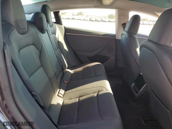 2024 Tesla Model 3 Long Range with VIN 5YJ3E1EB3RF834793, listed as a Copart auction lot 46839595 with 4,588 mi miles and Salvage Title. Bid and sale history available at carsss.com. Image 10.