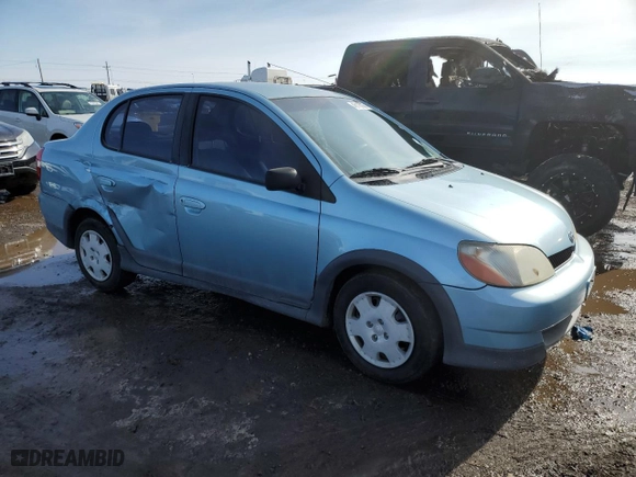 2002 Toyota ECHO with VIN JTDBT123720249895, listed as a Copart auction lot 46116705 with 304094 miles and Salvage Title. Bid and sale history available at carsss.com. Image 4.