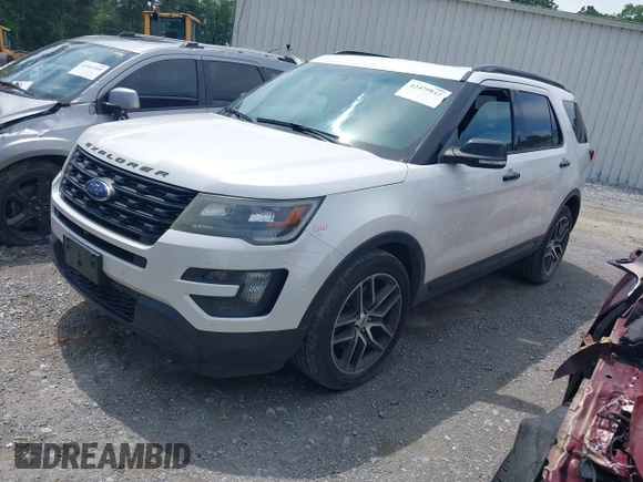 2016 Ford Explorer Sport z VIN 1FM5K8GT8GGA23182, wystawiony jako IAAI lot #42479915 z przebiegiem 160 099 mil mil oraz . Historia ofert i sprzedaży dostępna na DreamBid. Obrazek 2.