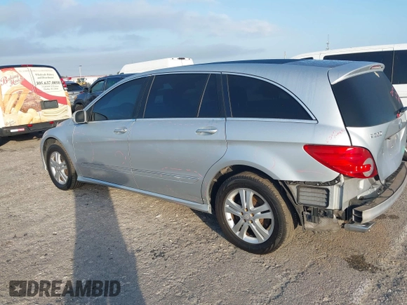 2008 Mercedes-Benz R-Class 3.5L with VIN 4JGCB56E48A073428, listed as a IAAI auction lot 41398278 with 125,922 mi miles. Bid and sale history available at carsss.com. Image 13.