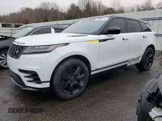 2021 Land Rover Range Rover Velar R-Dynamic S with VIN SALYT2EX5MA314571, listed as a Copart auction lot 38637784 with 21,728 mi miles. Bid and sale history available at carsss.com. Image 1.