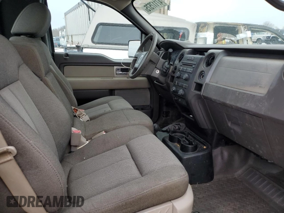 2009 Ford F-150 STX with VIN 1FTRF04W49KB36525, listed as a Copart auction lot 47117575 with 106,291 mi miles and Salvage title. Bid and sale history available at DreamBid. Image 10.