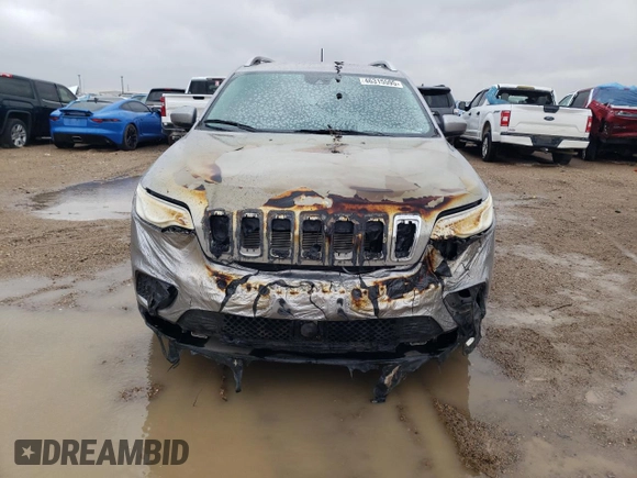 2021 Jeep Cherokee Latitude with VIN 1C4PJLCB8MD200228, listed as a Copart auction lot 46315595 with 31,551 mi miles and Salvage Title. Bid and sale history available at carsss.com. Image 5.